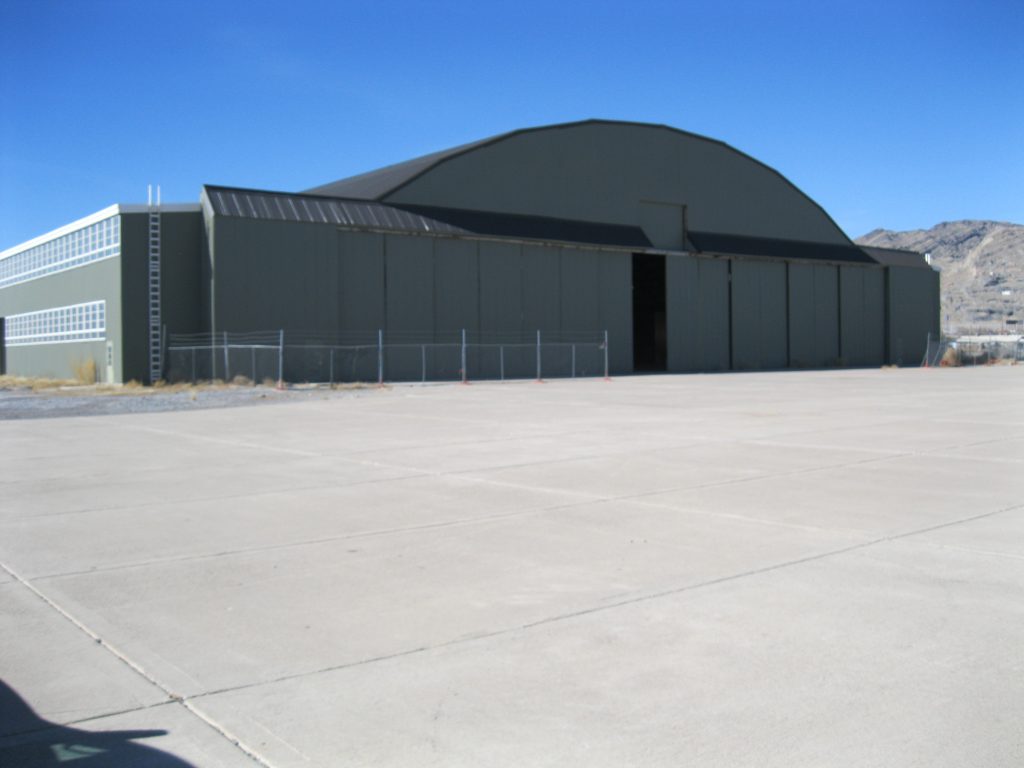 Wendover Field, Present Day, B-29 Hangar. 